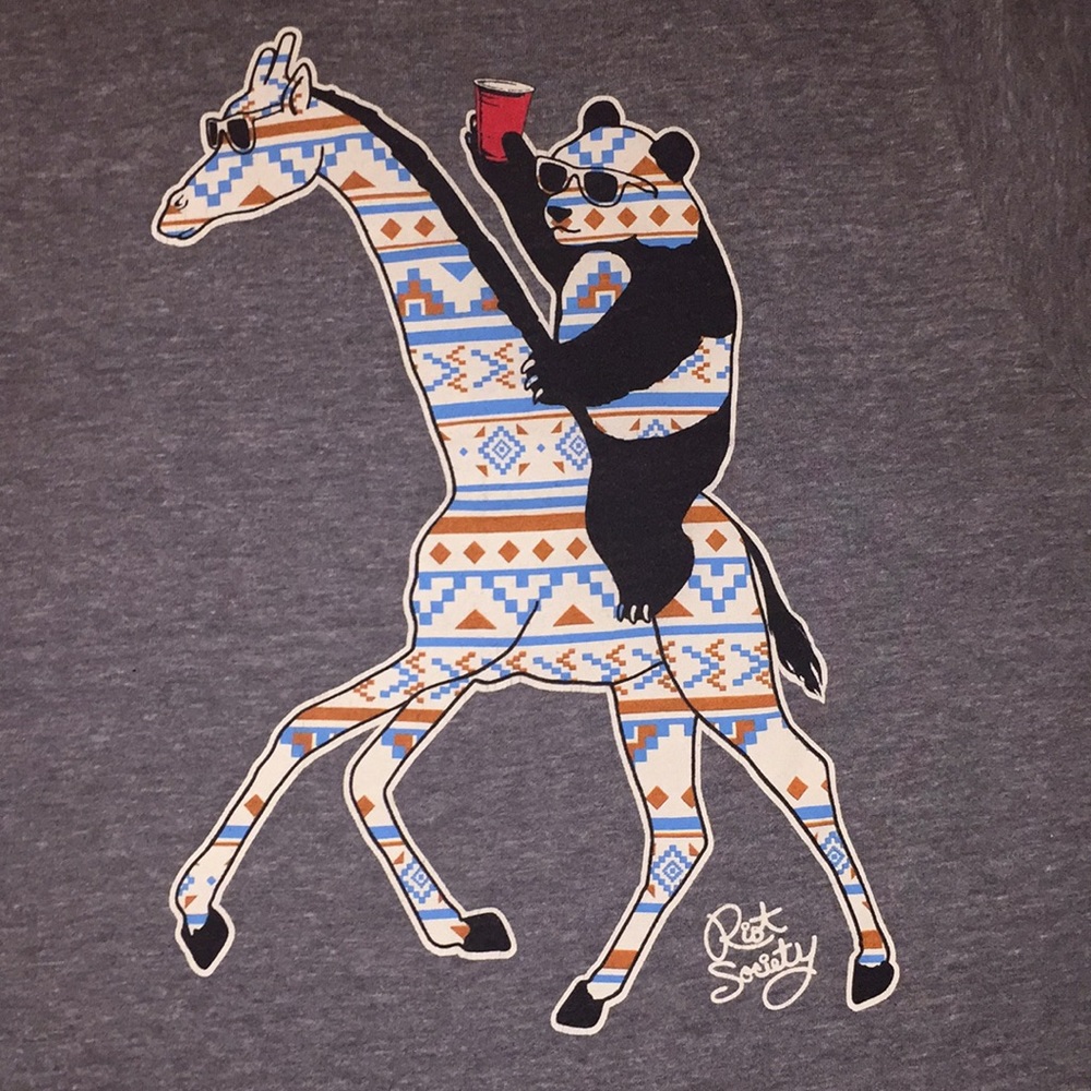 Riot Society Party Panda Shirt